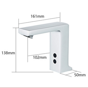 Zinc Alloy Touchless Sensor  faucet bathroom  Activated Sink Water Tap Electronic Infared  Hands Free Sink Basin  Smart Faucet