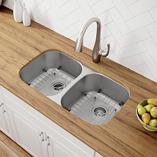 stainless steel kitchen sink for kitchen Undermount 50/50 Double Bowl w/ 18Guage