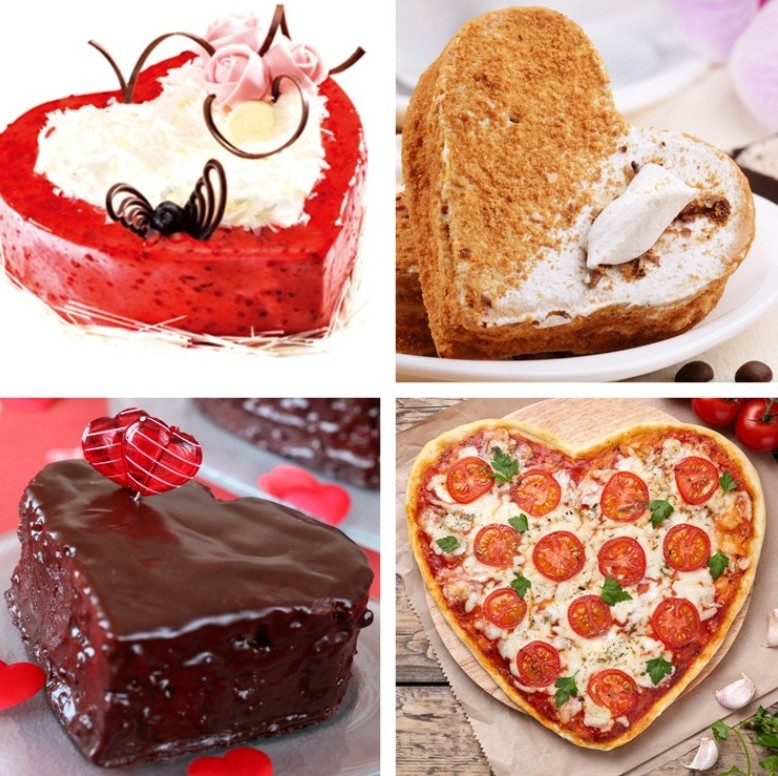 4 inch Heart Shape Mini Cheesecake Pan Baking Molds Accessories of Instapot, Pressure Cooker, Air Fryer & Christmas