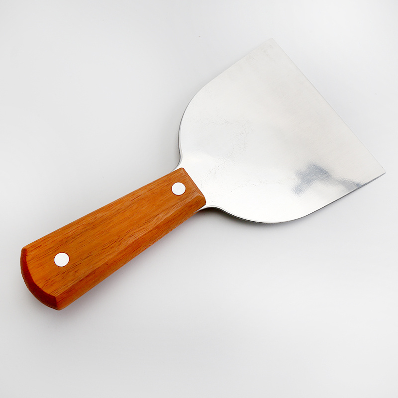 Stainless Steel Pastry Scraper Cutter Kitchen Cuisine Steak Chocolate Putty Shovel