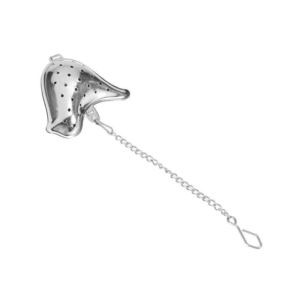 Bird Shaped Stainless Steel Tea Infuser Tea Strainer with Long Chain Tea Filter Interval Diffuser with Hook