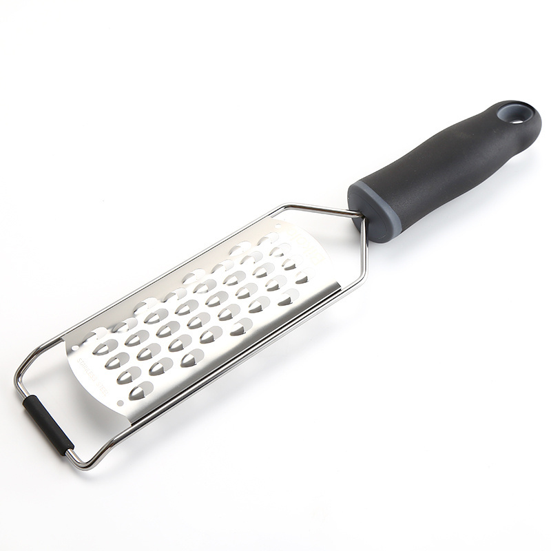 Stainless Steel Cheese Grater Vegetable Fruit Grater Lemon Zester Grater Ergonomic Comfort Grip and Razor Sharp Stainless Steel