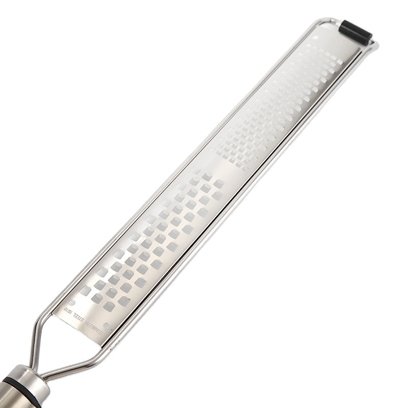 Stainless Steel Lemon Zester Cheese Grater for Parmesan Citrus Ginger Nutmeg Garlic Chocolate Fruits