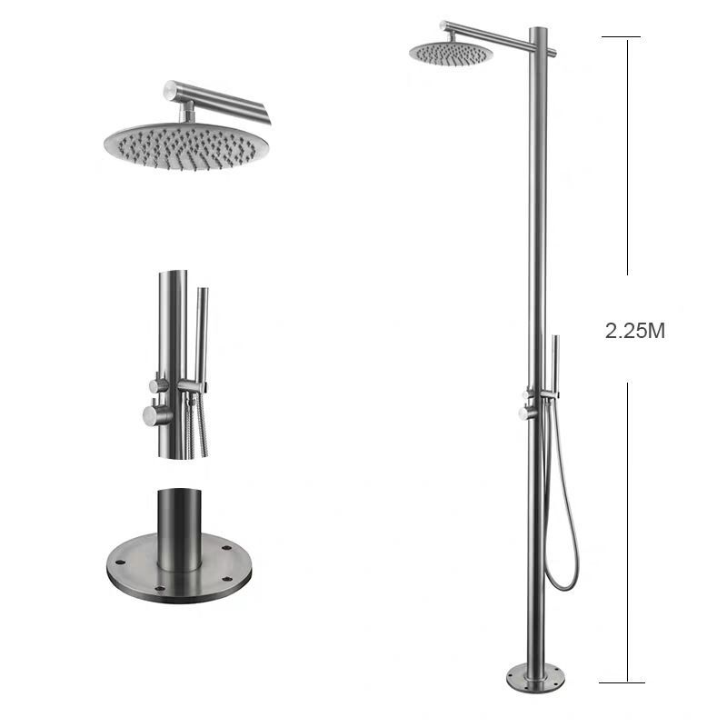 Hot Sale SS 304 Outdoor Shower Garden Shower for Swimming Pool