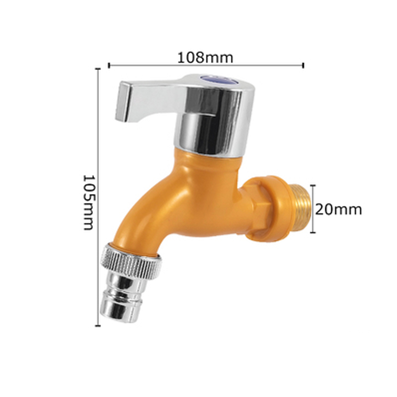 Factory Sale Hot Sale Outdoor Washing Plastic Cold Water Tap ABS  Faucet