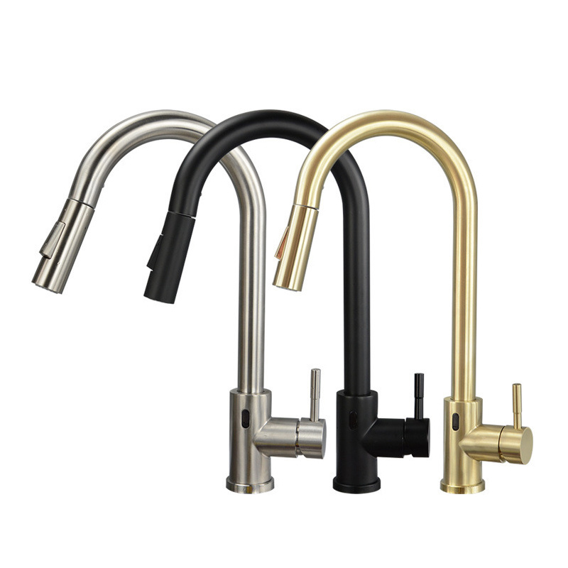 Latest Item With High Quality Kitchen Sink Faucet  Waterfall Kitchen Faucet  Touchless Faucet