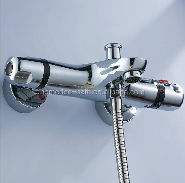 Thermostatic Mixer For Bath And Shower Hot Cold Water Mixer Valve Bathroom Shower Faucet Wall Mounted Mixer Tap