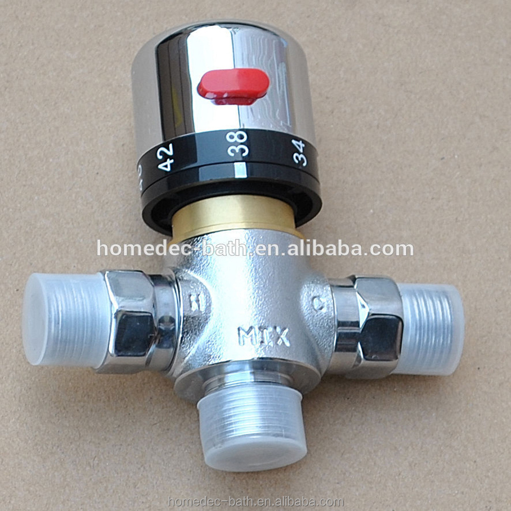 Solar Water Heater automatic brass thermostatic mixer valve