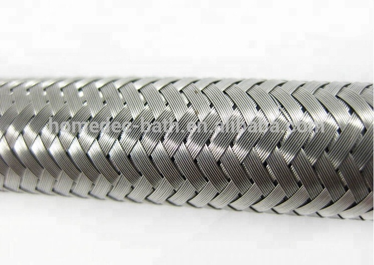 stainless steel flexible braided metal hose for wash basins inlet hose water pipe