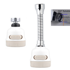 360 Rotate Swivel Faucet Nozzle Filter Adapter Water Saving Tap Aerator Diffuser Kitchen Accessories