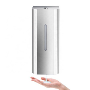 1000ml 304 Stainless Steel Smart Wall Mounted Automatic infrared sensor Hand Sanitizer Touchless liquid Soap Dispenser