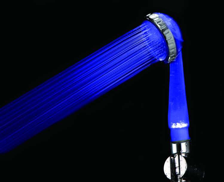 Luxury LED Hand Shower LED Lighting Shower Head For Bathroom