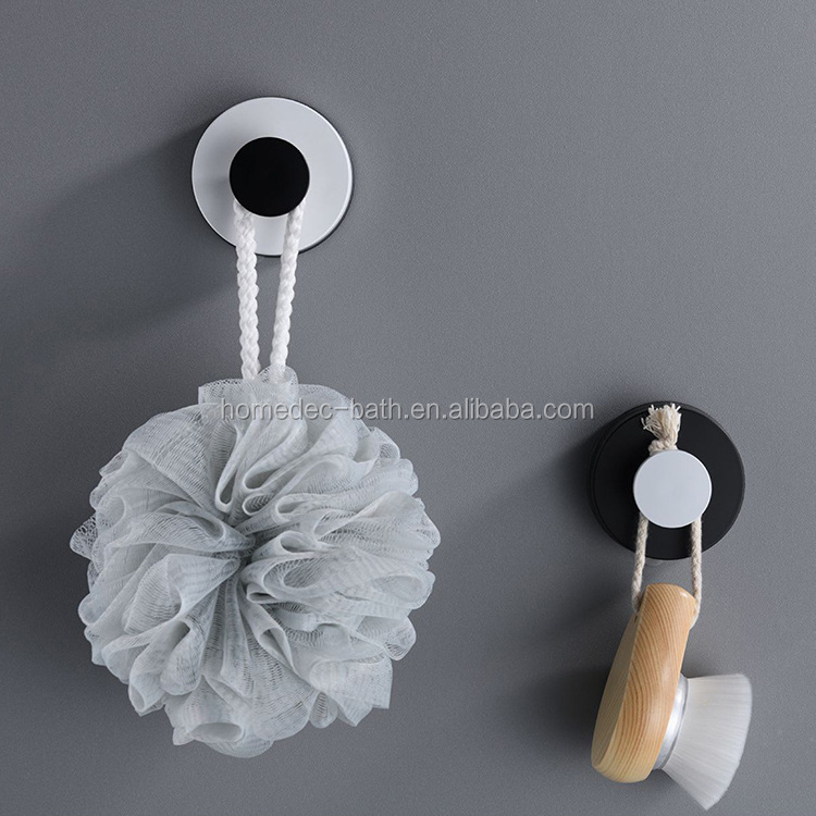 New Style Bathroom Removable Suction Cup Towel Hook Kitchen Quick Install Strong Sucker Wall Hook