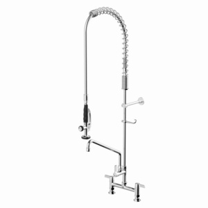 Professional wholesale Commercial Pre Rinse pull down restaurant kitchen sink faucet