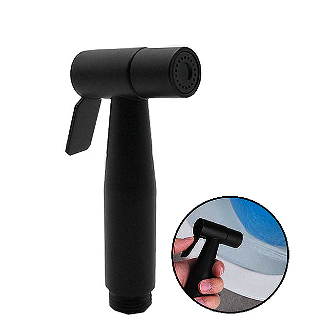 2019 Hand Held Toilet Bidet Sprayer, Premium Stainless Steel Black Diaper Sprayer Shattaf Bathroom bidet spray black