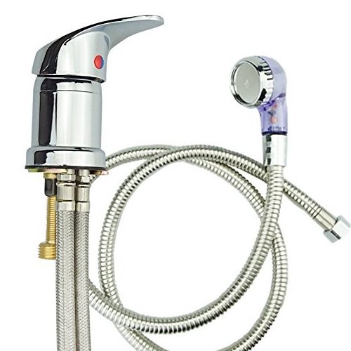 Most salable products Chrome Salon Punch Shampoo Bed Bowl Shower Head Wash Hair Tap Mixing Valve faucet basin