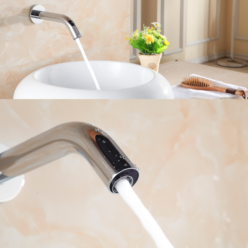 Electronic Automatic Infrared Sensor Faucets Touchless Sink Faucet Kitchen Bathroom Water Tap