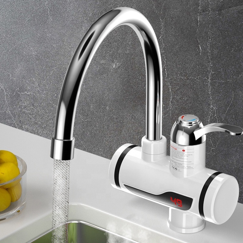 HOT selling Hot Water Heater Fast Heating Tap Electric Instant Hot Water Kitchen Faucets with LED Digital Display