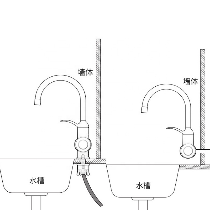 HOT selling Hot Water Heater Fast Heating Tap Electric Instant Hot Water Kitchen Faucets with LED Digital Display