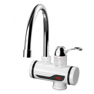 HOT selling Hot Water Heater Fast Heating Tap Electric Instant Hot Water Kitchen Faucets with LED Digital Display