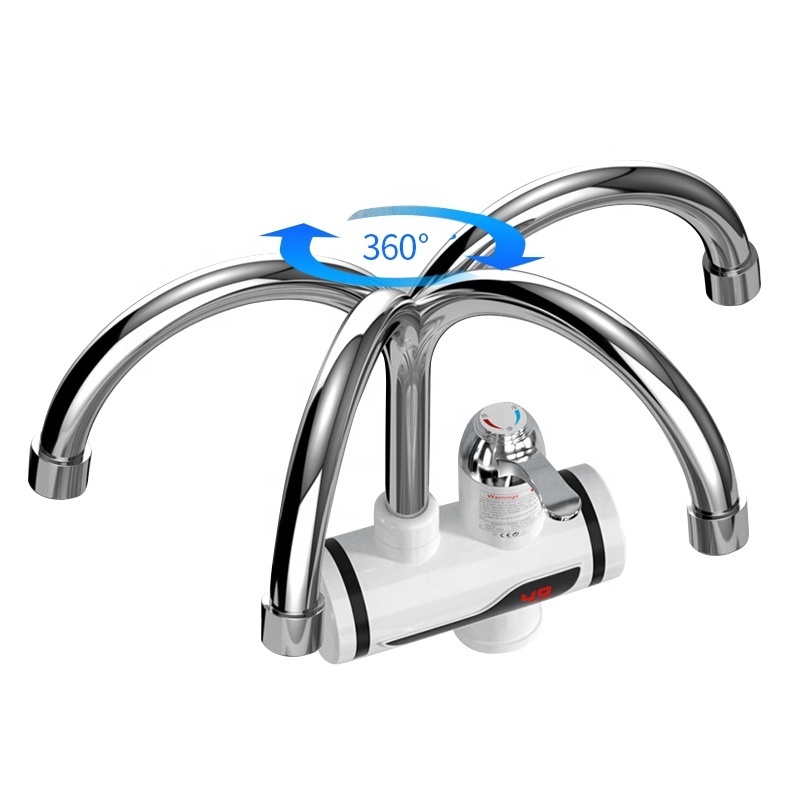 HOT selling Hot Water Heater Fast Heating Tap Electric Instant Hot Water Kitchen Faucets with LED Digital Display