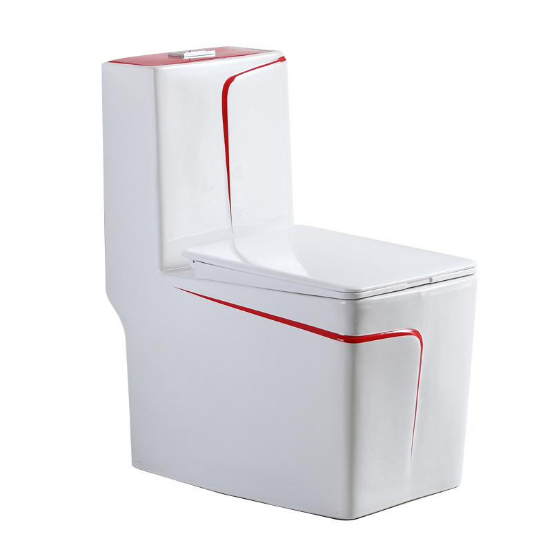 Chinese Luxury design Sanitary Ware Water Closet ceramic Bathroom toilet bowl Wc One Piece Toilets for sale