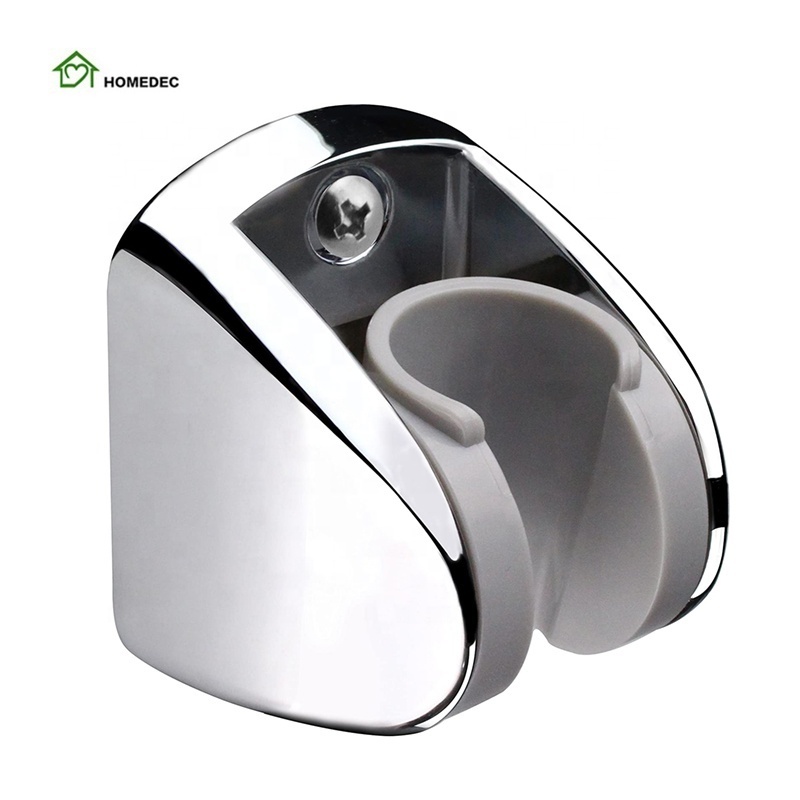 Wall Mounted Chrome Adjustable Handheld Shower Head Holder Bracket