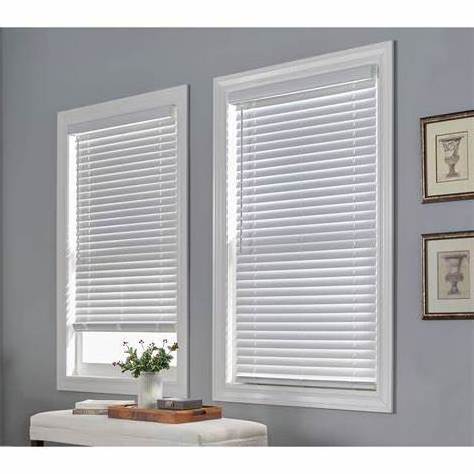 50mm Basswood Waterproof Wooden Venetian Timber blinds Cordless Venetian Blinds