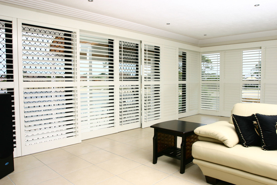 Custom Available Modern House Design Aluminum Sun Shutters Outdoor Sun Shade Sliding Louvers