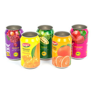 Wholesale High Quality Food Grade Empty Juice Can Aluminum Can Beverage Can with Easy Open Lids