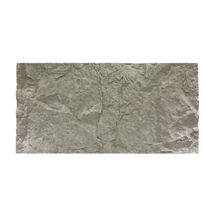 New Wall Panels Faux Simulated Rock Polyurethane Stone for Exterior Wall