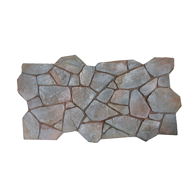 3D Decorative Wall Panel Faux Stone Polyurethane Rock For Exterior house shop