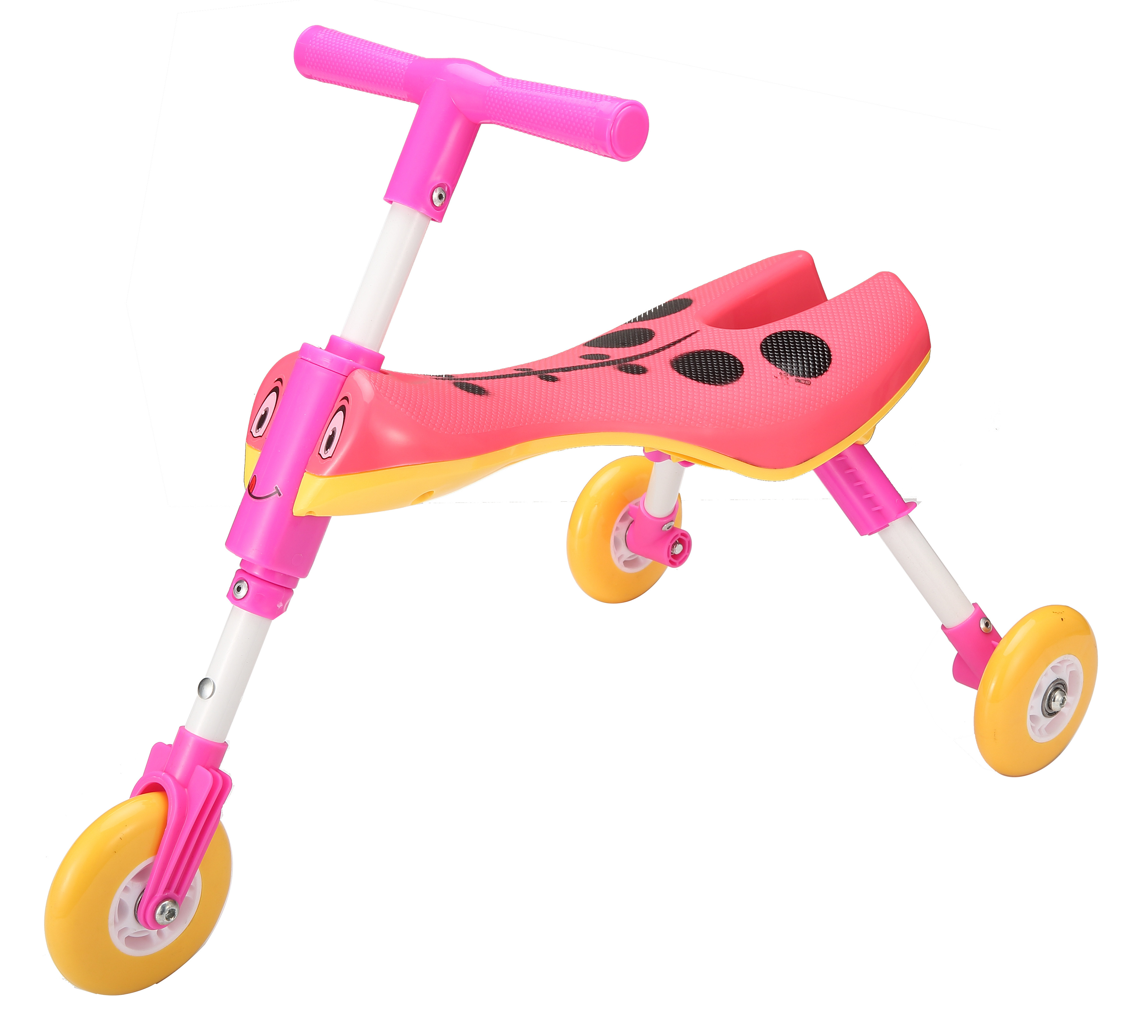 Wholesale children tricycle toy Baby walker Folding baby trike ride on car Scuttle bug scooter