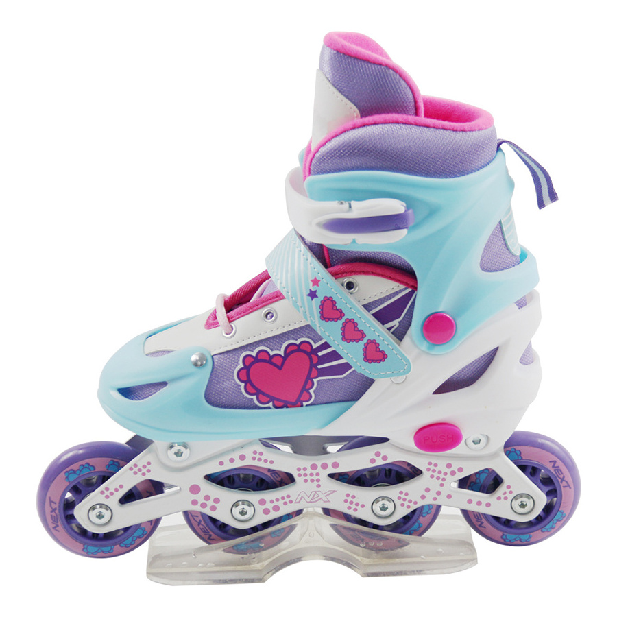 Fashion Roller Skates with LED Lighting Inline Skates Wheels  80mm 90A Roller Skating Flashing Tires Roller