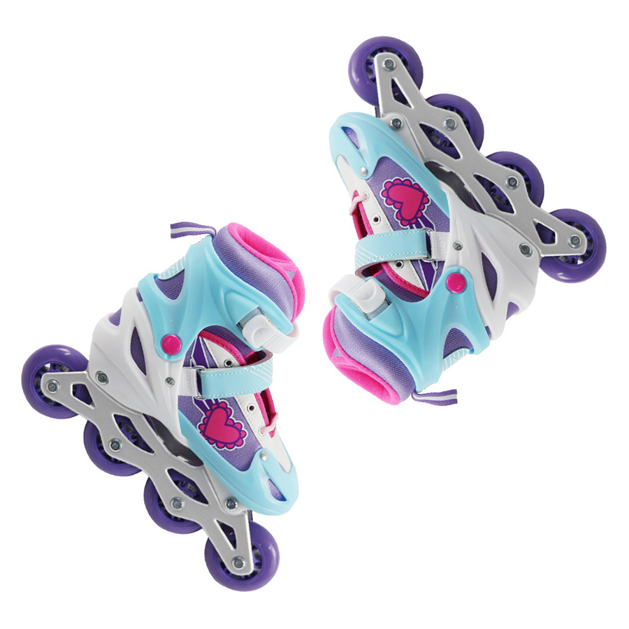 Fashion Roller Skates with LED Lighting Inline Skates Wheels  80mm 90A Roller Skating Flashing Tires Roller