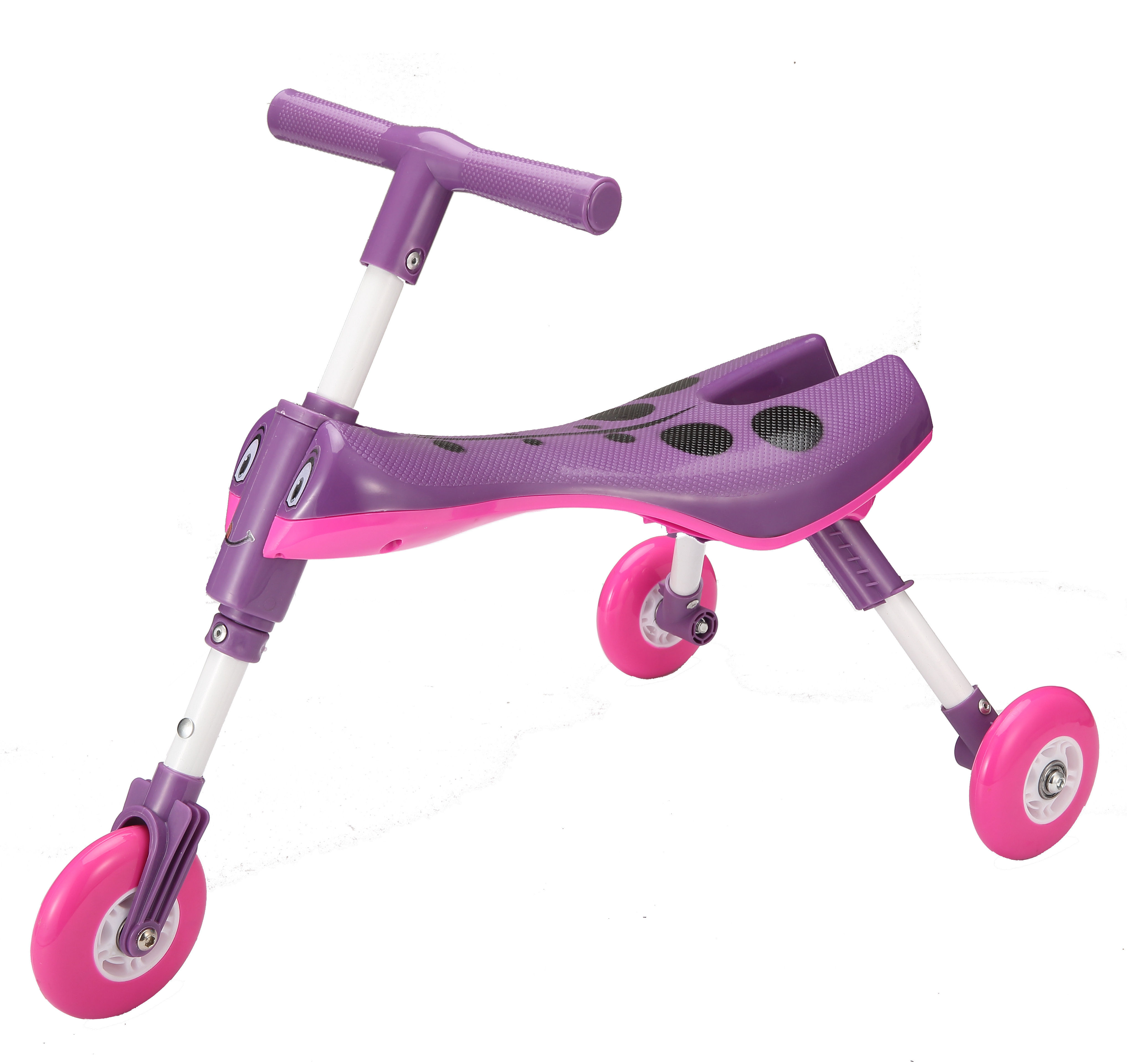 Wholesale children tricycle toy Baby walker Folding baby trike ride on car Scuttle bug scooter