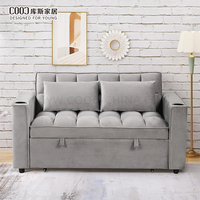 modern living room furniture sleeper single sofa cum bed multifunction sleeper pull out folding sofa bed