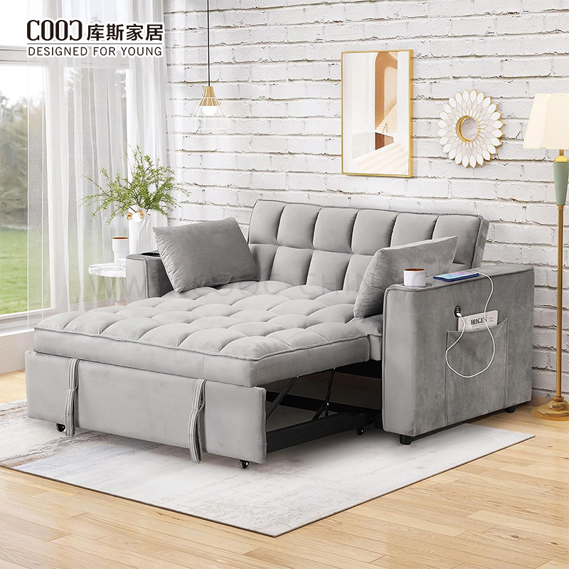 modern living room furniture sleeper single sofa cum bed multifunction sleeper pull out folding sofa bed