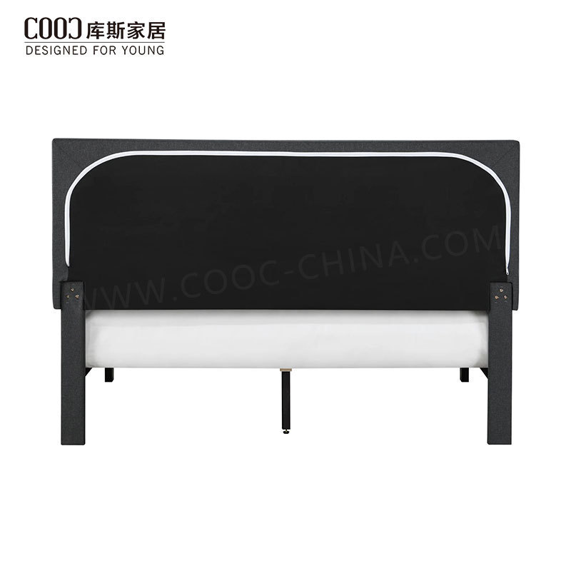 KD Modern Tufted Velvet Headboard Full/Queen/King Size Upholstered Bed Frame Soft Wooden Bed Frame Double Size Bed