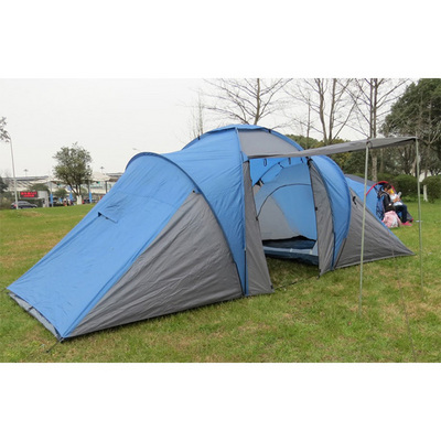 Uv-Protection 40+ Tents Camping Outdoor Large Family Waterproof 6 Person Camping Tent