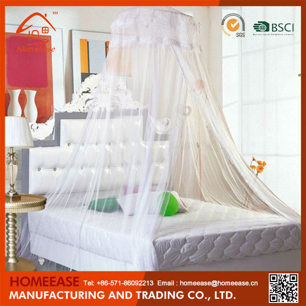 Decorative circle  round Mosquito Net bed canopy