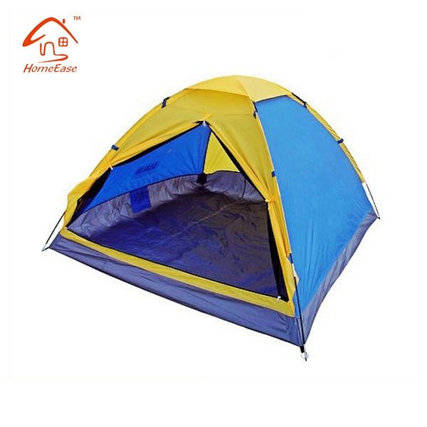 Customized Folding Outdoor Cheap Camping Tent with mosquito net inside