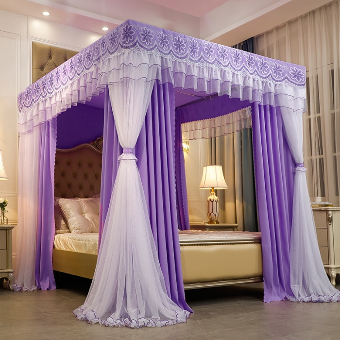 Luxury Removable Mosquito Net for Bed Valance Folding Mosquito Nets