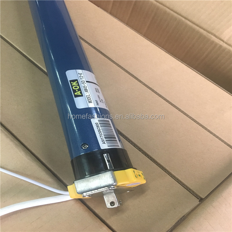 Good Quality Tubular Roller shade motor for Blinds Motor for A-OK AM45-50/12E