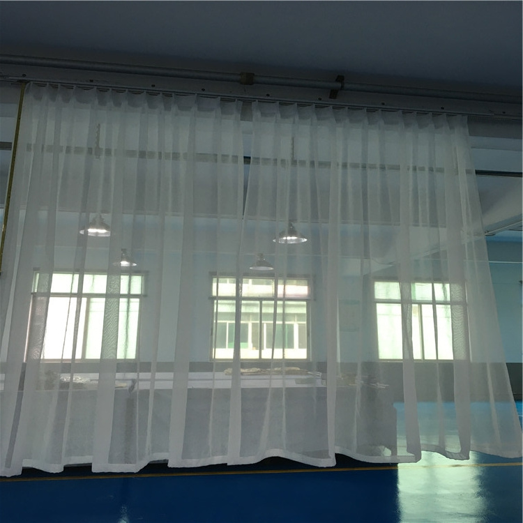 Factory Turkish Sheer Curtains Luxury Embroidered Curtains for The Living Room All-season Rope Flat Window Modern 100% Polyester