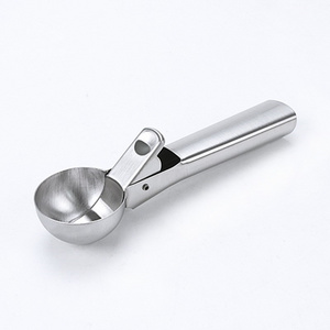 2023 Top Seller Kitchen Accessories Food Grade Stainless Steel scoops Ice cream tools Ice Cream Scoop