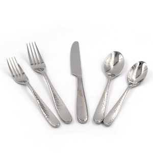 Luxury Metal reusable gold plated cutlery flatware 18/10 stainless steel gold cutlery set