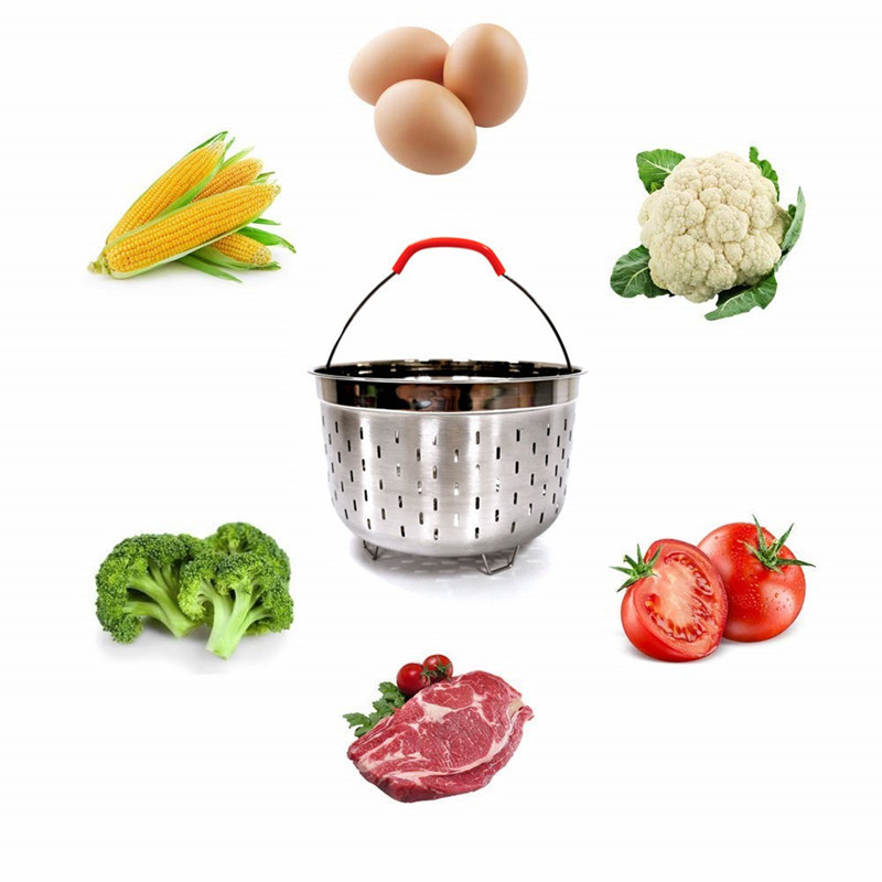 The Original Wholesale Stainless Steel Steamer Basket Instant Pot Pressure Cooker Accessories