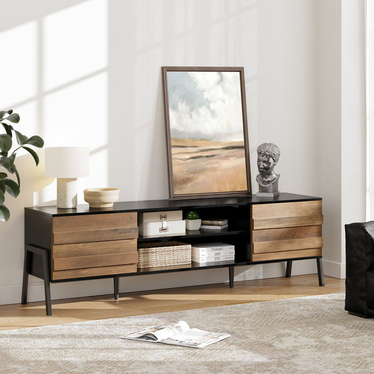 Living Room Furniture TV Stands Classic TV Entertainment Media Console Perfect to Organize and Decorate TV Cabinet