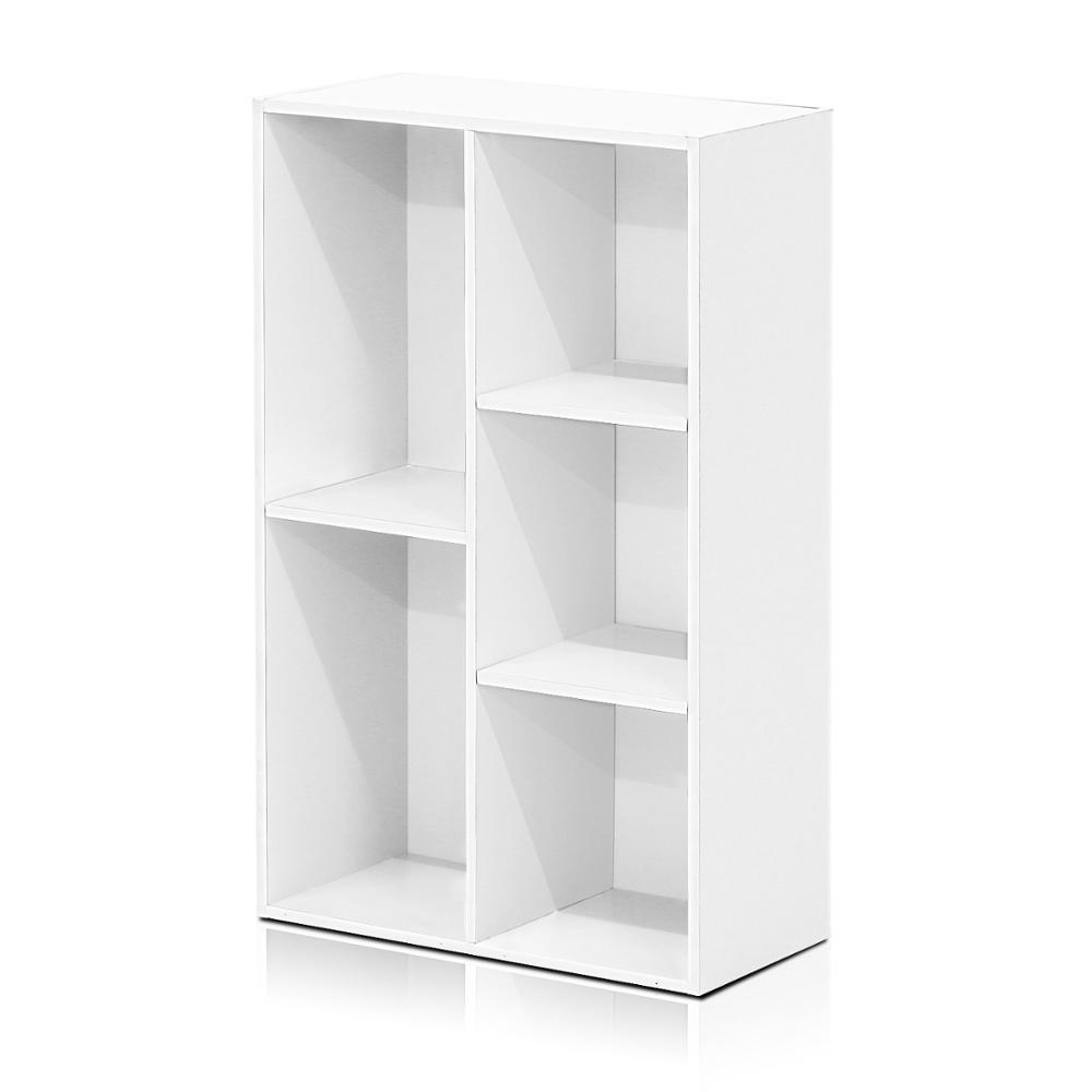 2019 High Quality 5-Cube Open Shelf bookcase home furniture wood bookshelf bookcase